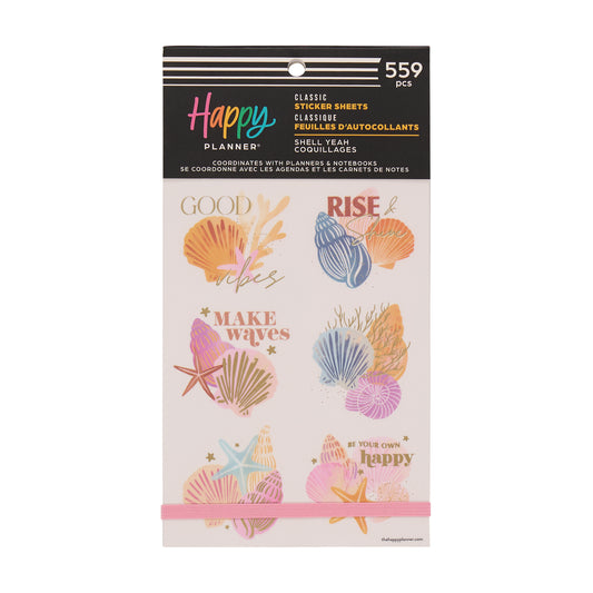 Shell Yeah Classic 30 Sheet Sticker Value Pack