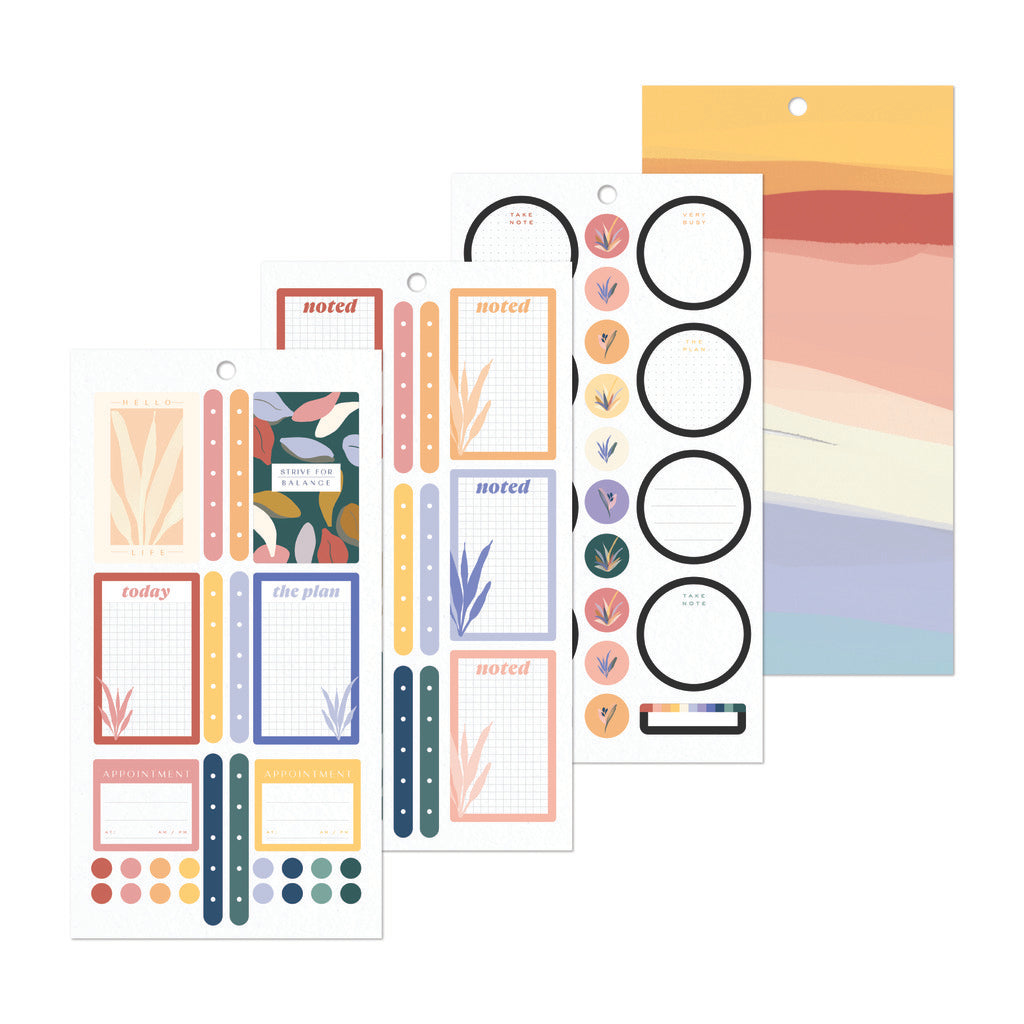 Serene Shapes Classic 30 Sheet Sticker Value Pack