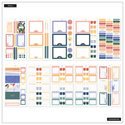 Serene Shapes Classic 30 Sheet Sticker Value Pack