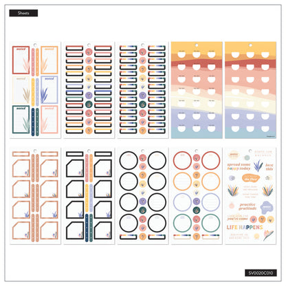 Serene Shapes Classic 30 Sheet Sticker Value Pack