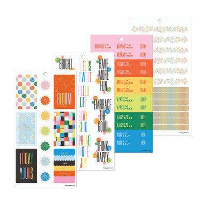 Optimistic Brights Classic 30 Sheet Sticker Value Pack
