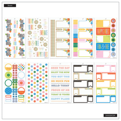 Optimistic Brights Classic 30 Sheet Sticker Value Pack