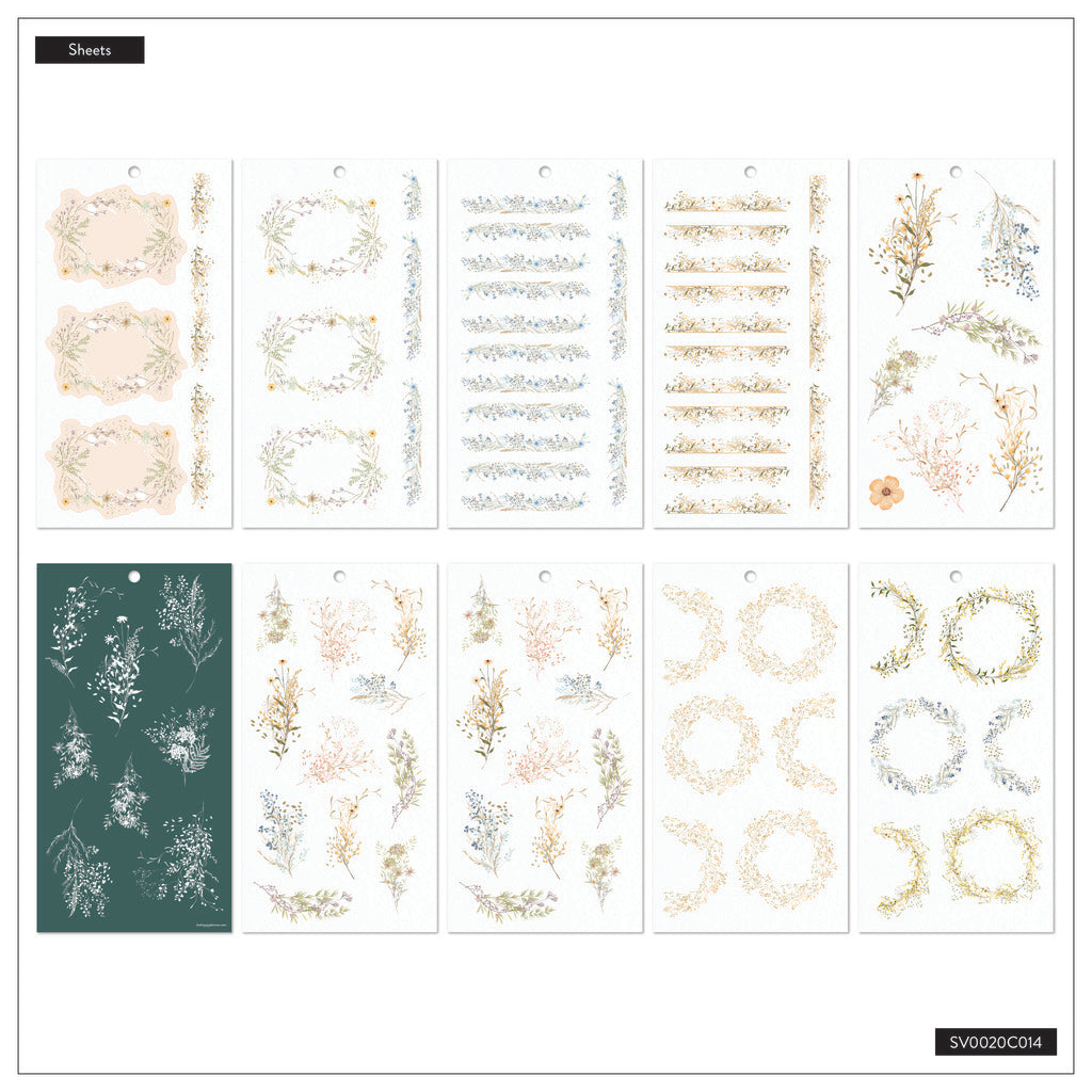 Spring Fields Classic 30 Sheet Sticker Value Pack