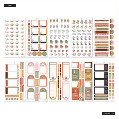 Cafecore Classic 30 Sheet Sticker Value Pack
