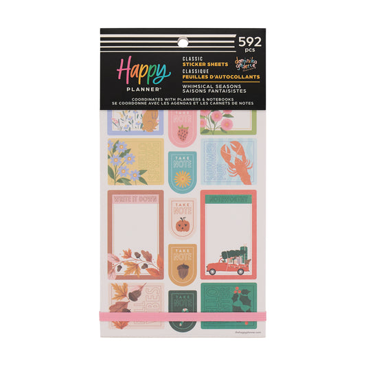 Whimsical Seasons Classic 30 Sheet Sticker Value Pack