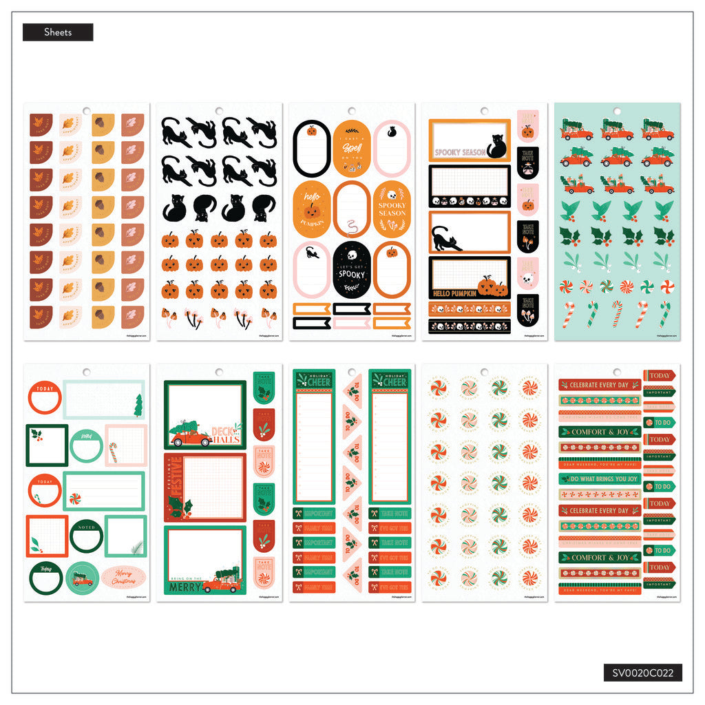Whimsical Seasons Classic 30 Sheet Sticker Value Pack