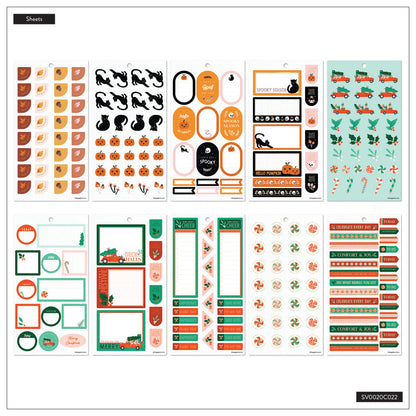 Whimsical Seasons Classic 30 Sheet Sticker Value Pack