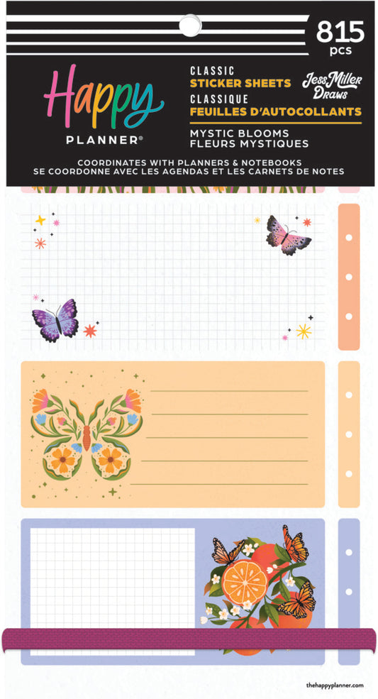 Mystic Blooms Classic 30 Sheet Sticker Value Pack