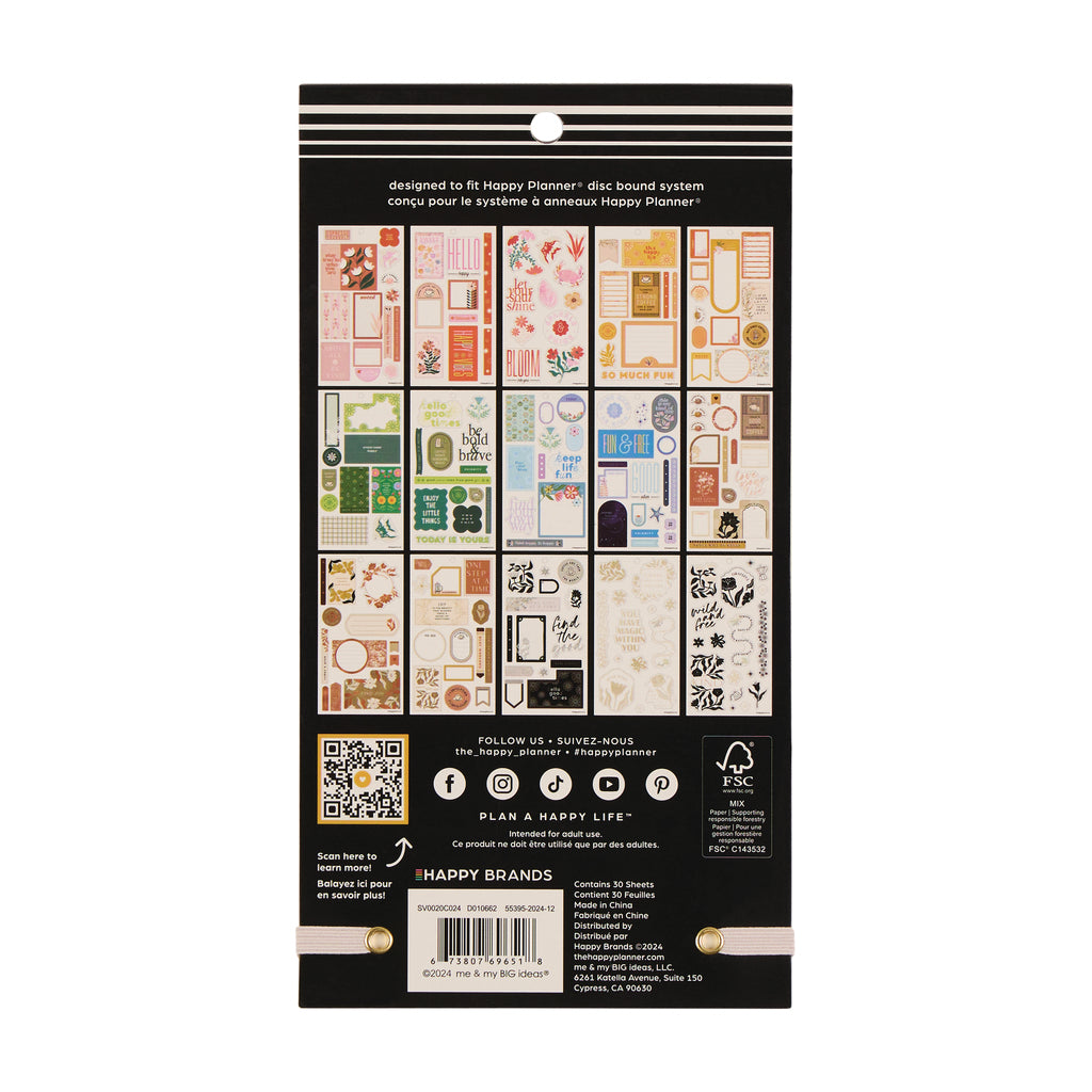 Color Coordinate Classic 30 Sheet Sticker Value Pack