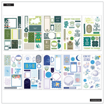 Color Coordinate Classic 30 Sheet Sticker Value Pack