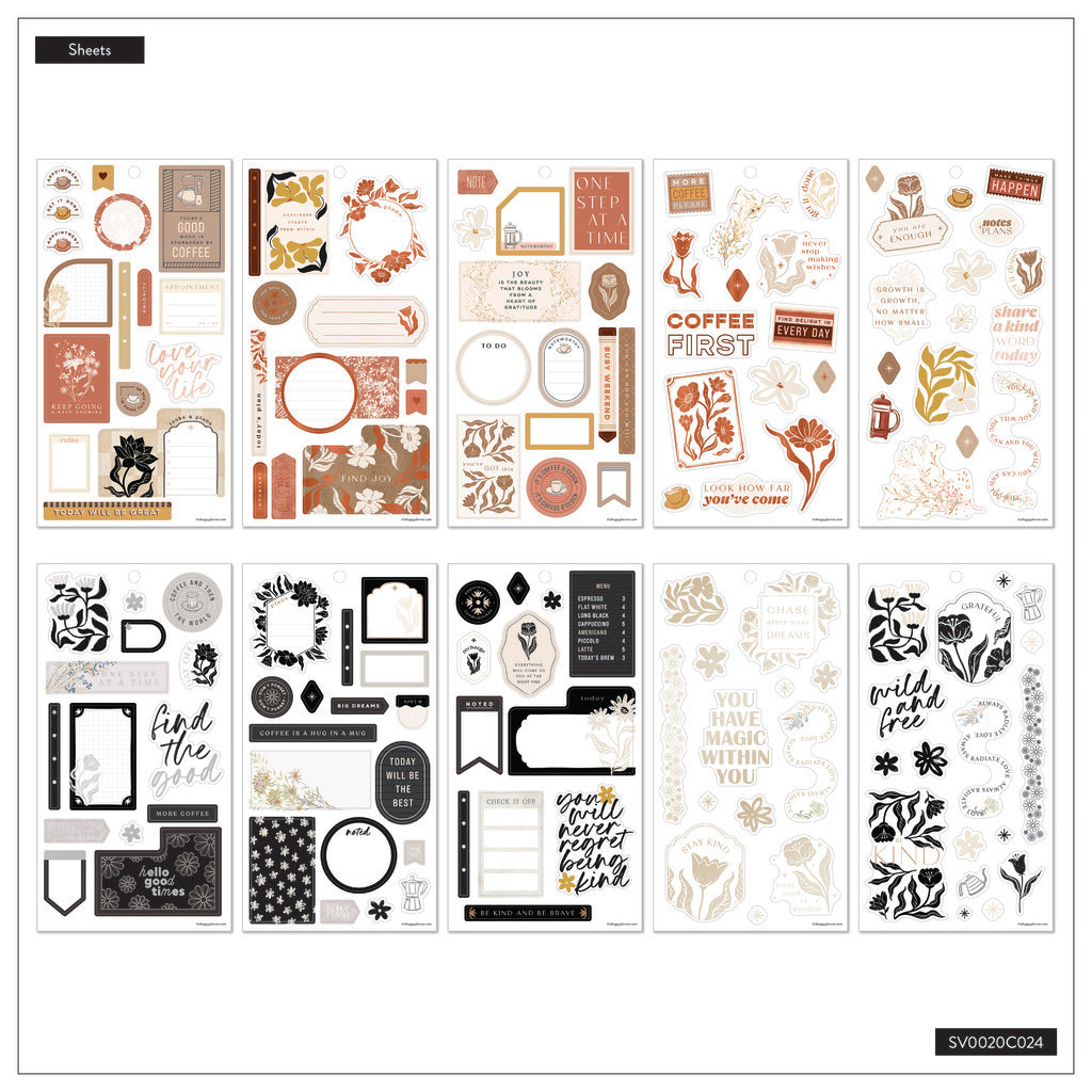 Color Coordinate Classic 30 Sheet Sticker Value Pack