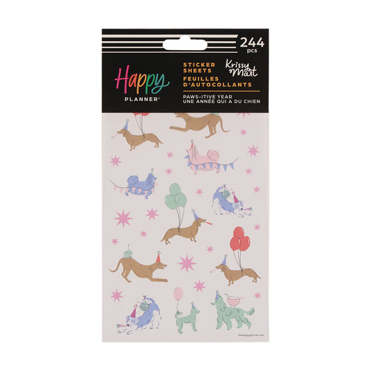Paws-itive Year 10 Sheet Sticker Value Pack