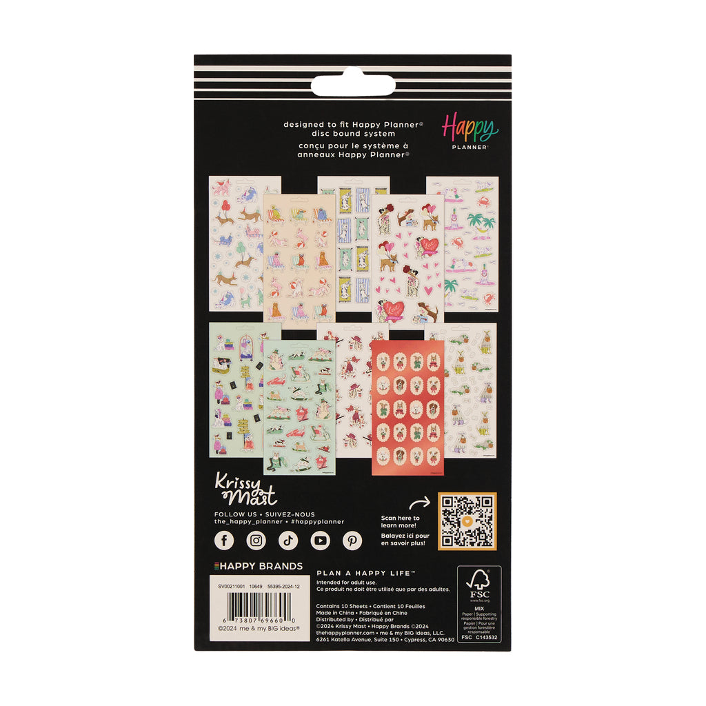 Paws-itive Year 10 Sheet Sticker Value Pack