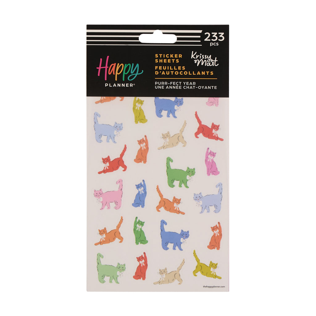 Purr-fect Year 10 Sheet Sticker Value Pack