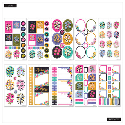 Florescent Classic 30 Sheet Sticker Value Pack - PREVENTA