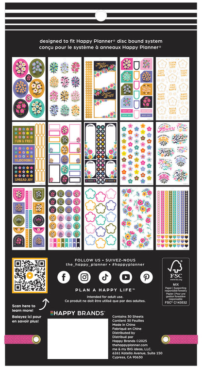 Florescent Classic 30 Sheet Sticker Value Pack - PREVENTA