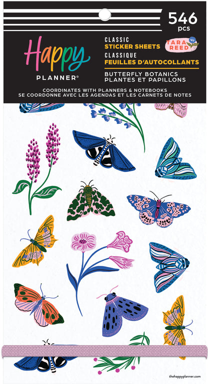 Butterfly Botanics Classic 30 Sheet Sticker Value Pack - PREVENTA