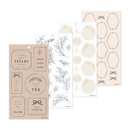 Heritage Charm Classic 30 Sheet Sticker Value Pack - PREVENTA