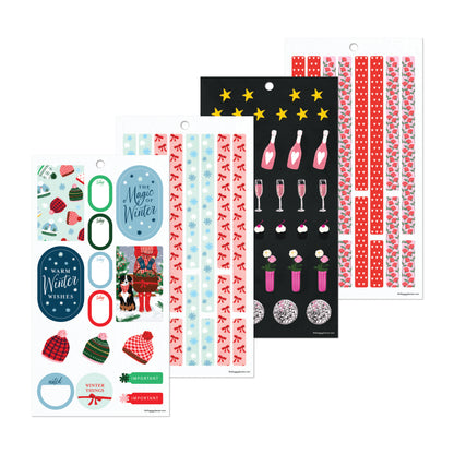 Winter Charm Classic 30 Sheet Sticker Value Pack - PREVENTA