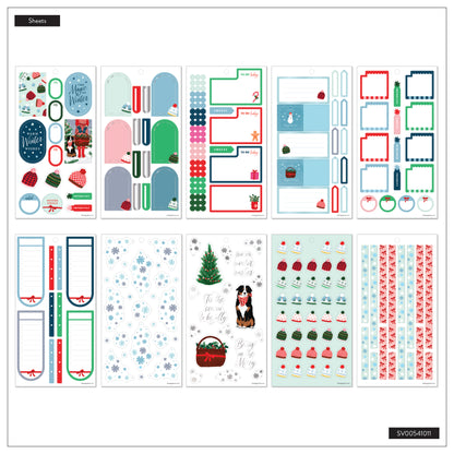 Winter Charm Classic 30 Sheet Sticker Value Pack - PREVENTA