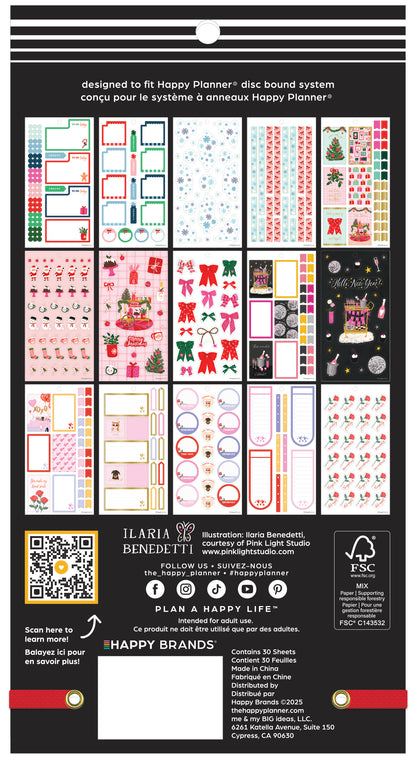 Winter Charm Classic 30 Sheet Sticker Value Pack - PREVENTA