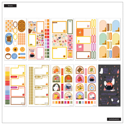 Autumn Charm Classic 30  Sticker Value Pack - PREVENTA