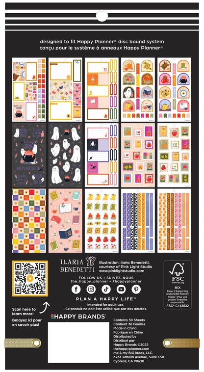 Autumn Charm Classic 30  Sticker Value Pack - PREVENTA