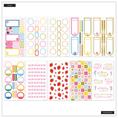 Spring Charm Classic 30 Sheet Sticker Value Pack - PREVENTA