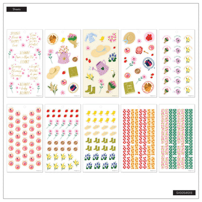 Spring Charm Classic 30 Sheet Sticker Value Pack - PREVENTA