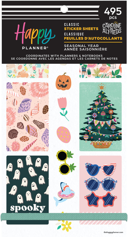 Seasonal Year Classic 30 Sheet Sticker Value Pack - PREVENTA