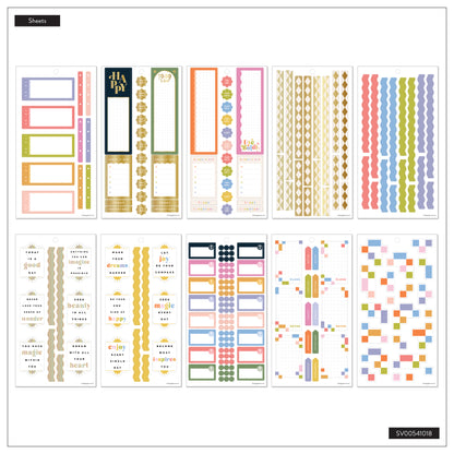 Pop Splash Classic 30 Sheet Sticker Value Pack - PREVENTA