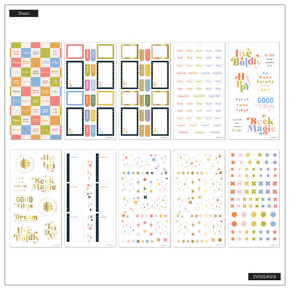 Pop Splash Classic 30 Sheet Sticker Value Pack - PREVENTA