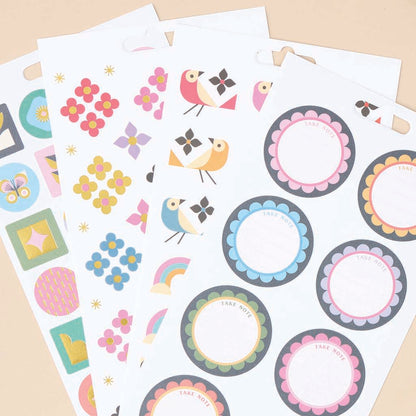 Happy Planner Mod Garden 10 Sheet Sticker Value Pack