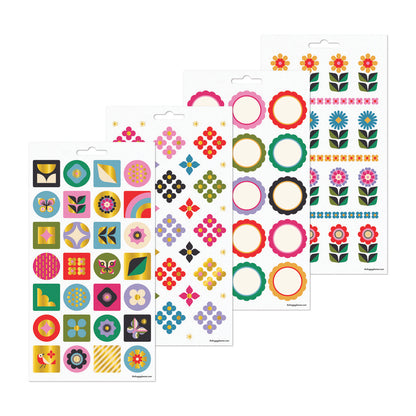 Happy Planner Mod Garden 10 Sheet Sticker Value Pack