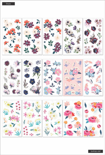 Happy Blooms Value Pack sticker book