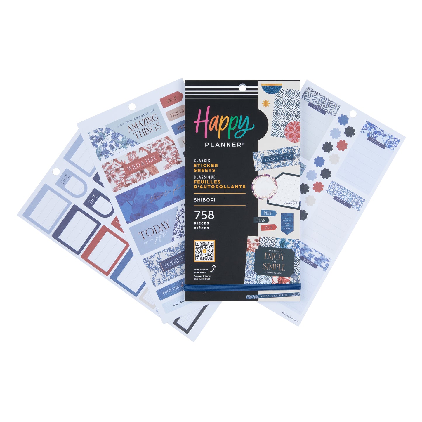 Shibori Value Pack Sticker Book