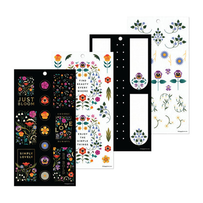 Happy Planner  Radiant Garden Classic 30 Sheet Sticker Value Pack