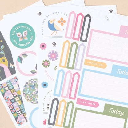 Happy Planner Mod Garden Classic 30 Sheet Sticker Value Pack