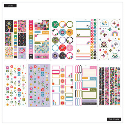 Happy Planner Mod Garden Classic 30 Sheet Sticker Value Pack