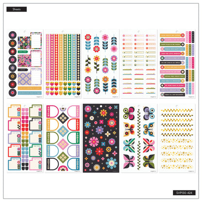 Happy Planner Mod Garden Classic 30 Sheet Sticker Value Pack