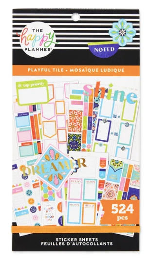 Playful Tile Value Pack Sticker Book