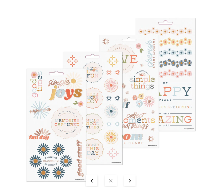 Simple Joys 5 Sticker Sheet