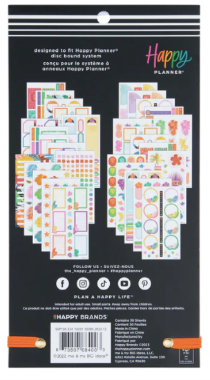 Bold and Botanical Sticker Book