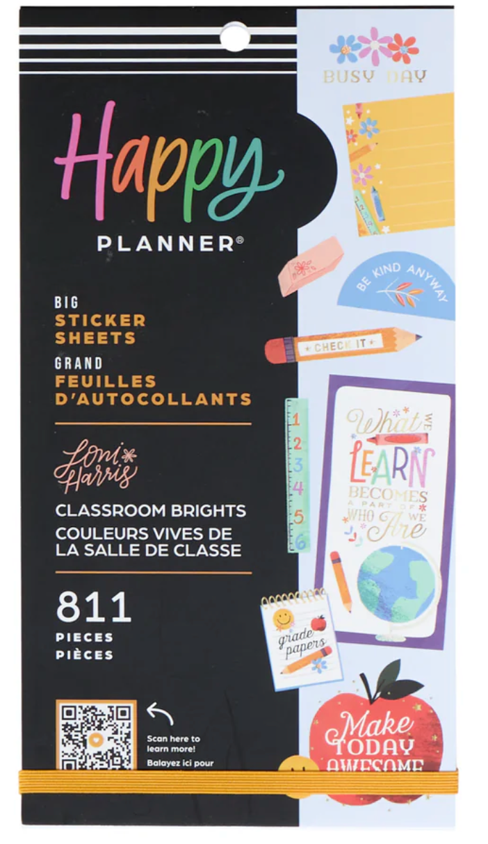 Classroom Brights Sticker book BIG