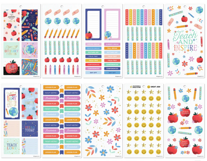 Classroom Brights Sticker book BIG