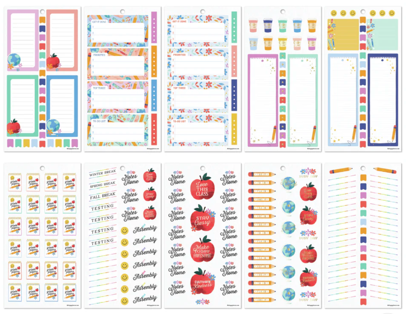 Classroom Brights Sticker book BIG