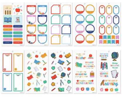 Love to Teach - Value Pack Stickers - Big
