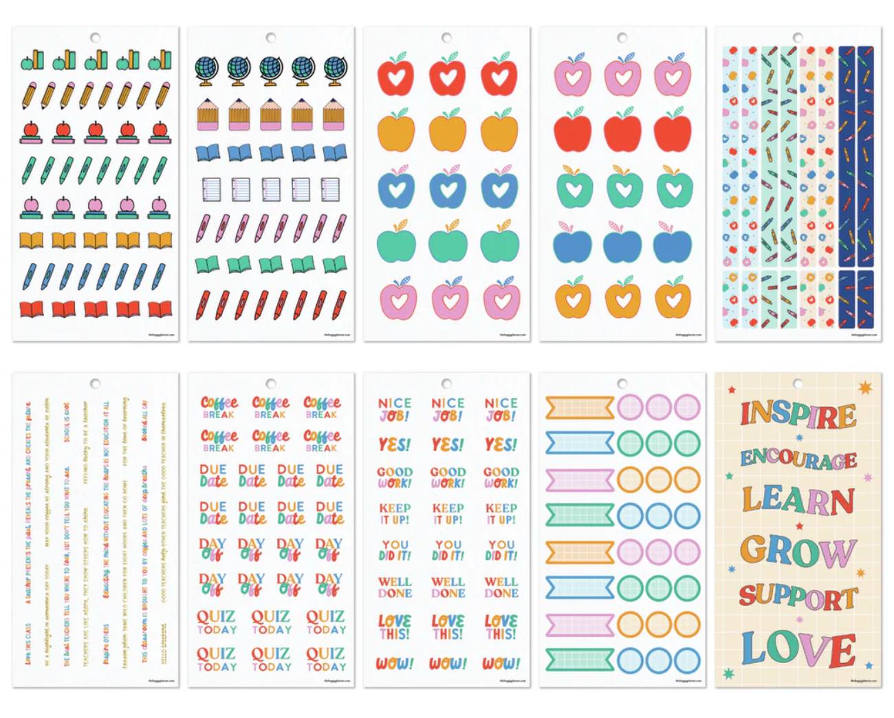 Love to Teach - Value Pack Stickers - Big