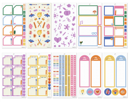 Heart Work Classic value pack sticker book