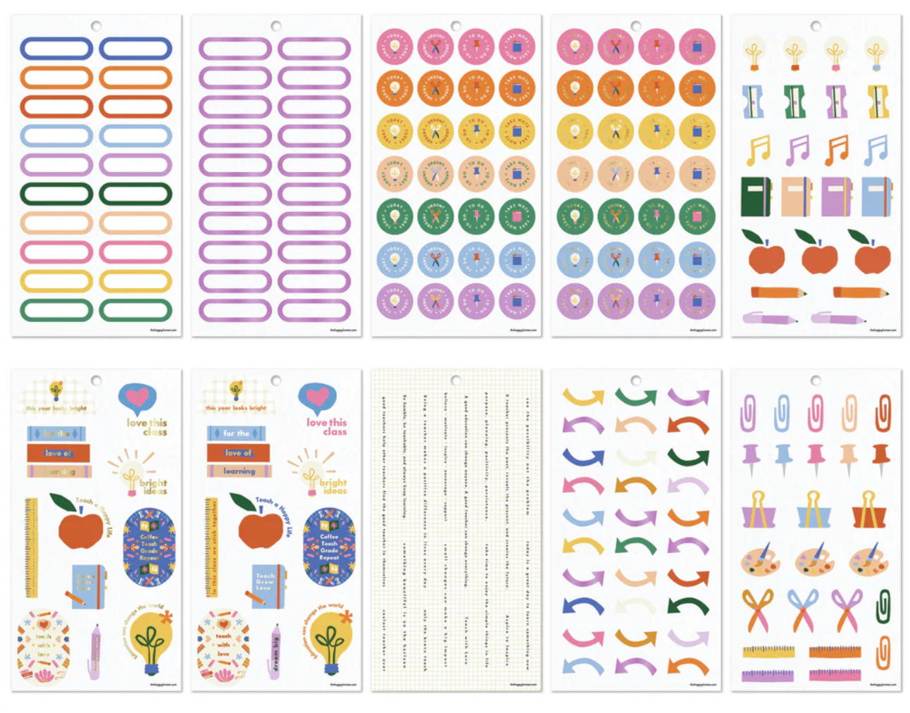 Heart Work Classic value pack sticker book